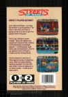 Streets of Rage Box Art Back